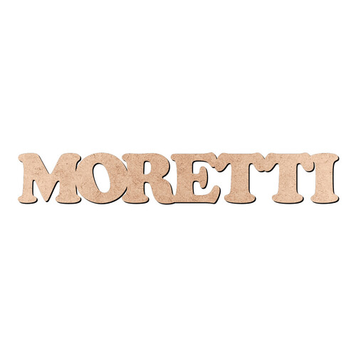 Recorte MORETTI Cooper Black / MDF 3mm
