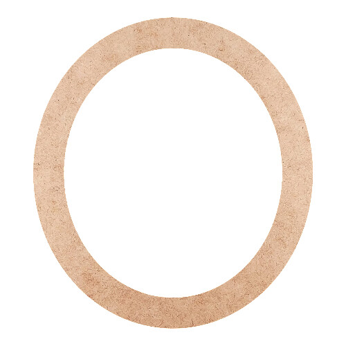 Recorte Moldura Arr 10 x 9 cm Borda 1 cm / MDF 3mm