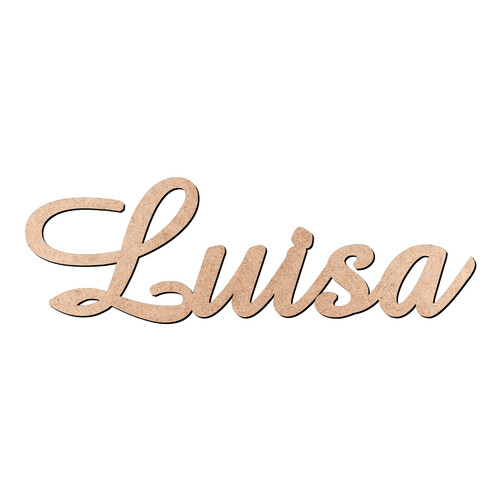 Recorte Luisa Amaze / MDF 3mm