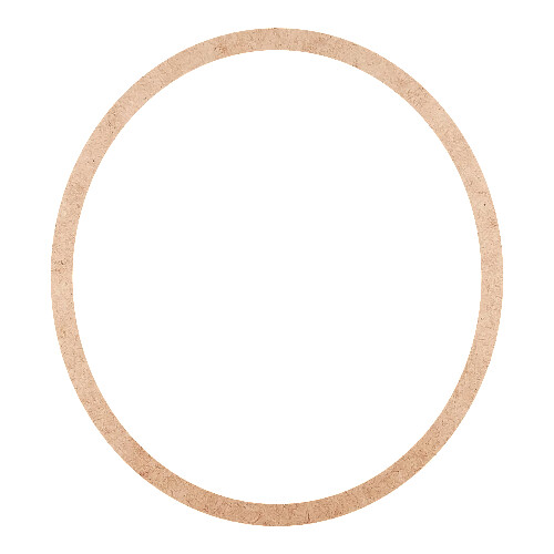 Recorte Moldura Arr 22 x 20 cm Borda 1 cm / MDF 3mm