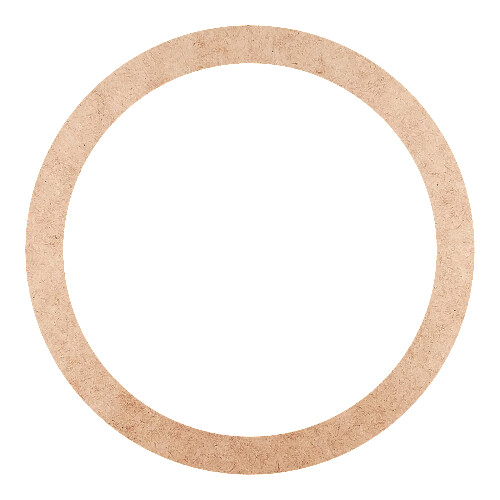 Recorte Moldura Circular 35 cm Borda 3 cm / MDF 3mm