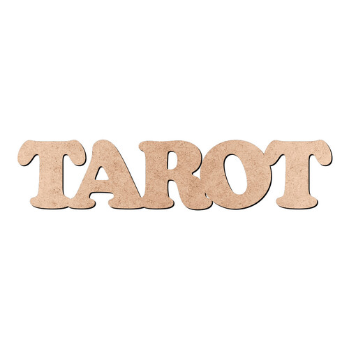 Recorte TAROT Cooper Black / MDF 3mm