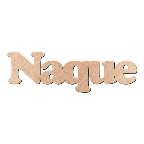 Recorte Naque Cooper Black / MDF 3mm