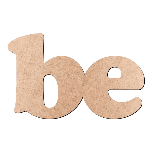 Recorte be Cooper Black / MDF 3mm