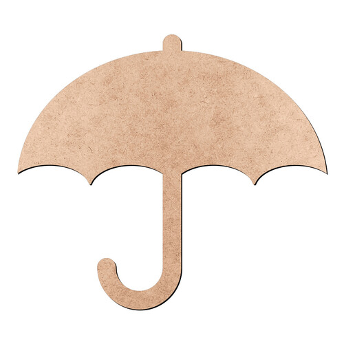 Recorte Guarda Chuva Liso / MDF 3mm