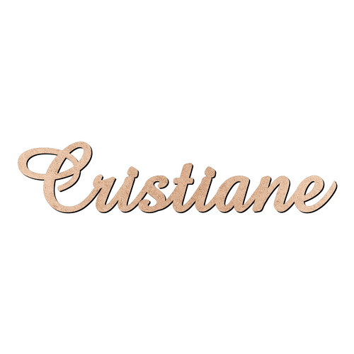 Recorte Cristiane Amaze / MDF 3mm