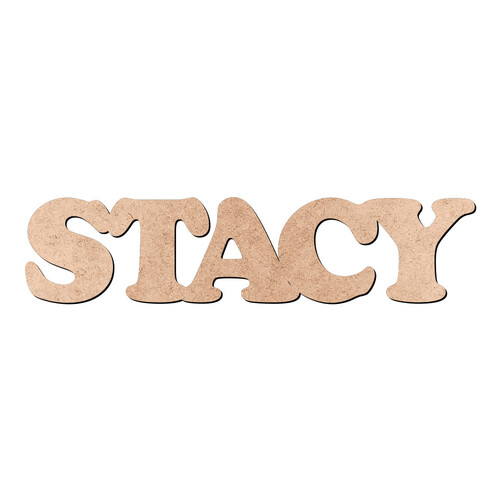 Recorte STACY Cooper Black / MDF 3mm
