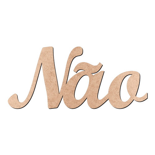 Recorte Não Script Mt Std / MDF 3mm