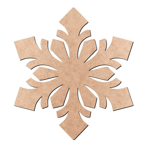 Recorte Floco de Neve / MDF 3mm
