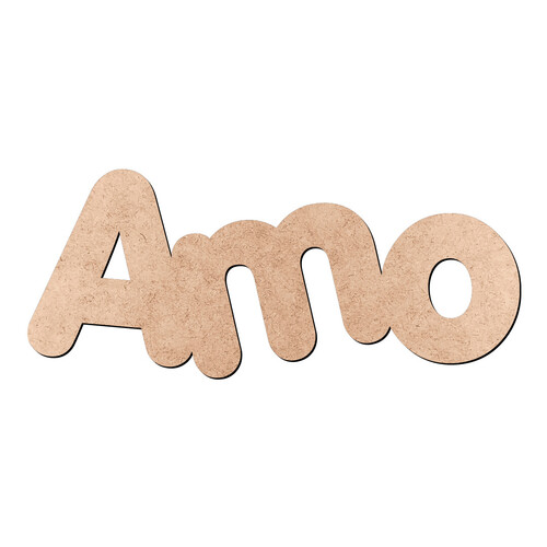 Recorte Amo Porkys / MDF 3mm