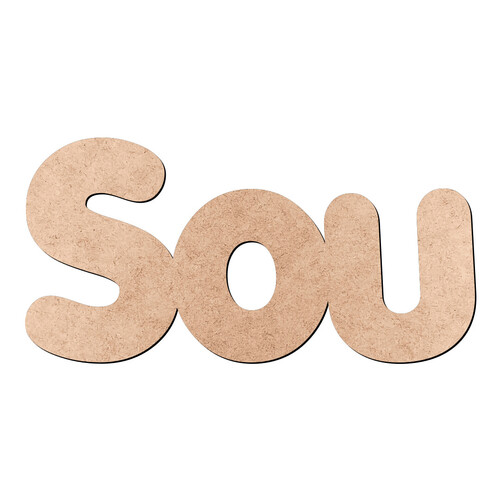 Recorte Sou Porkys / MDF 3mm