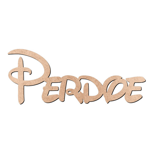 Recorte Perdoe Disney / MDF 3mm