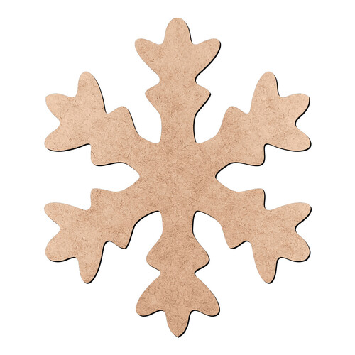 Recorte Floco de Neve / MDF 3mm