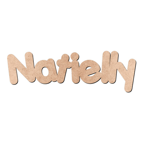 Recorte Natielly Porkys / MDF 3mm