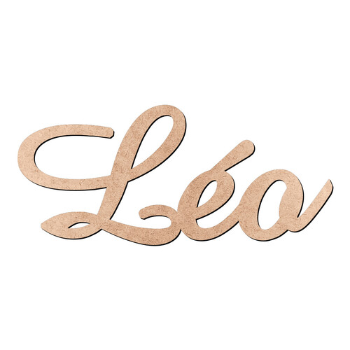 Recorte Léo Amaze / MDF 3mm
