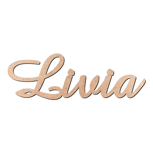 Recorte Livia Amaze / MDF 3mm