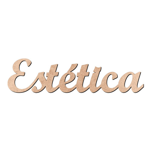 Recorte Estética Script Mt Std / MDF 3mm