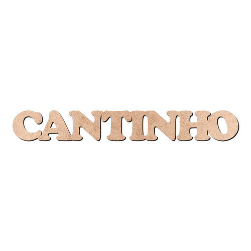 Recorte CANTINHO Cooper Black / MDF 3mm