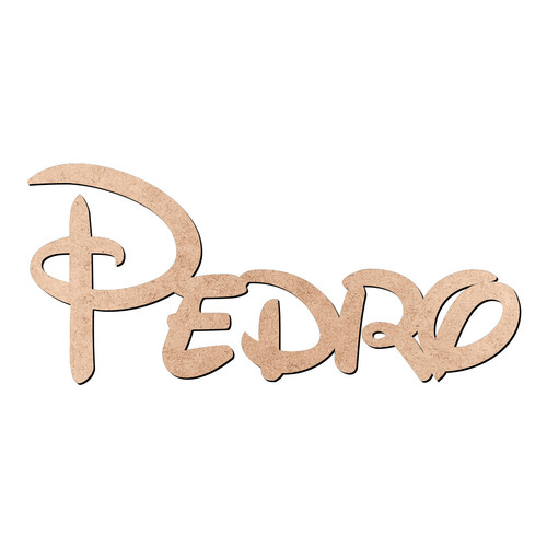 Recorte Pedro Disney / MDF 3mm