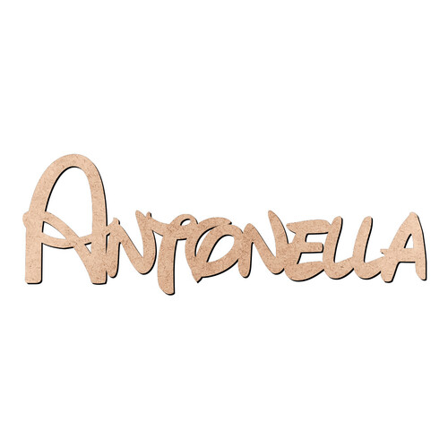 Recorte Antonella Disney / MDF 3mm