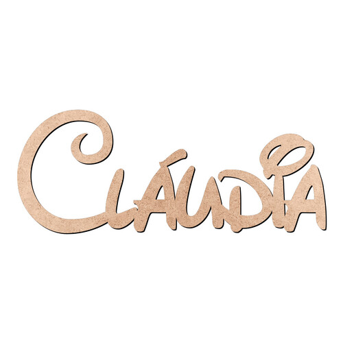 Recorte Cláudia Disney / MDF 3mm