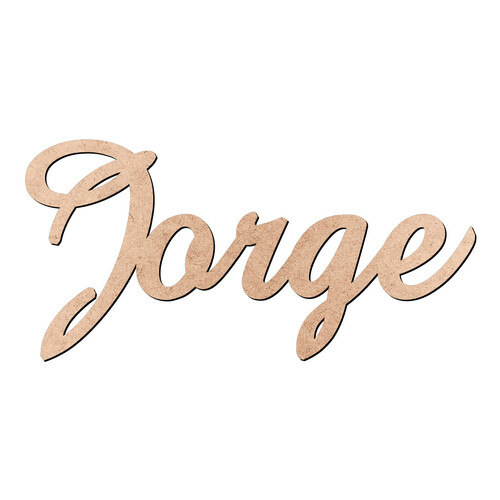 Recorte Jorge Amaze / MDF 3mm