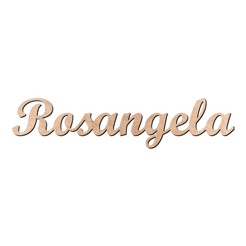 Recorte Rosangela Script Mt Std / MDF 3mm