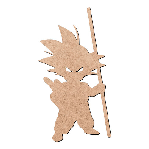 Recorte Goku / MDF 3mm