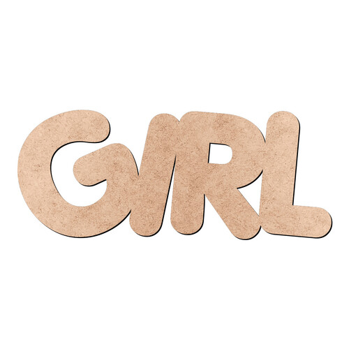 Recorte GIRL Porkys / MDF 3mm