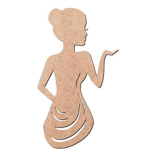 Recorte Mulher / MDF 3mm