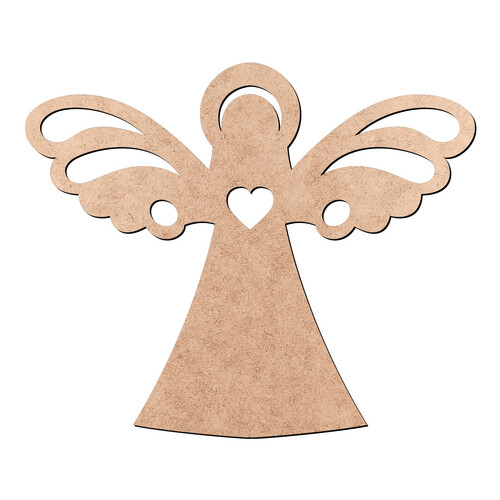 Recorte Anjo Vazado / MDF 3mm
