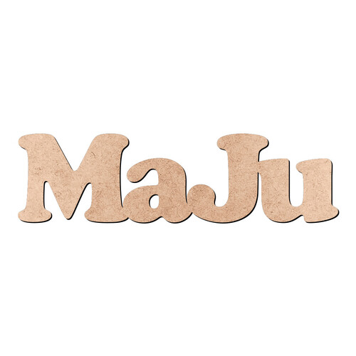 Recorte MaJu Cooper Black / MDF 3mm