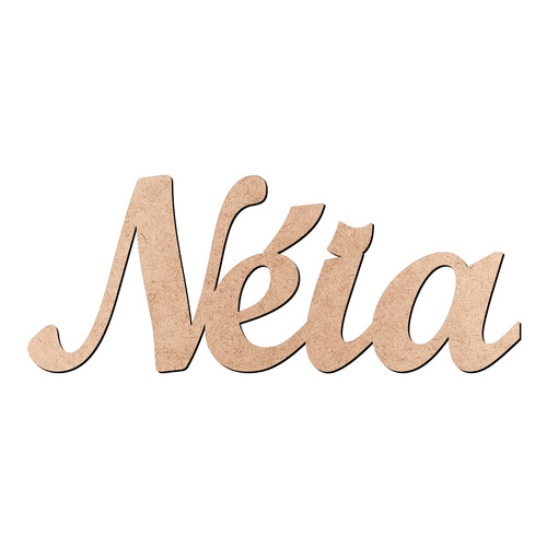 Recorte Néia Script Mt Std / MDF 3mm