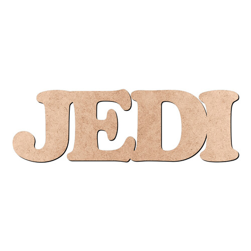 Recorte JEDI Cooper Black / MDF 3mm