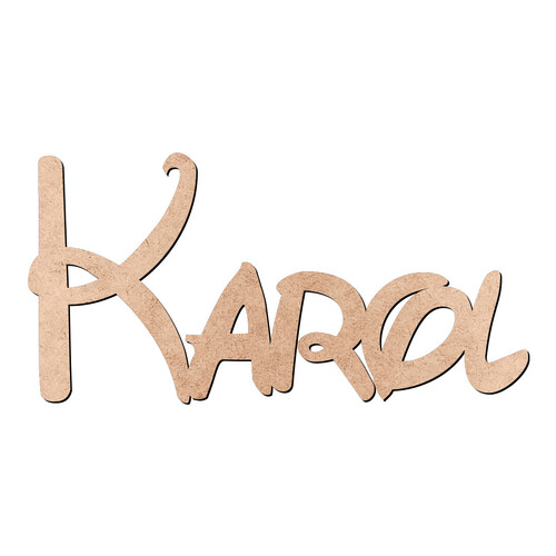 Recorte Karol Disney / MDF 3mm