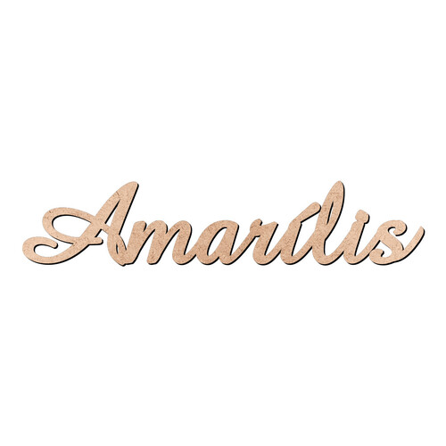 Recorte Amarílis Amaze / MDF 3mm