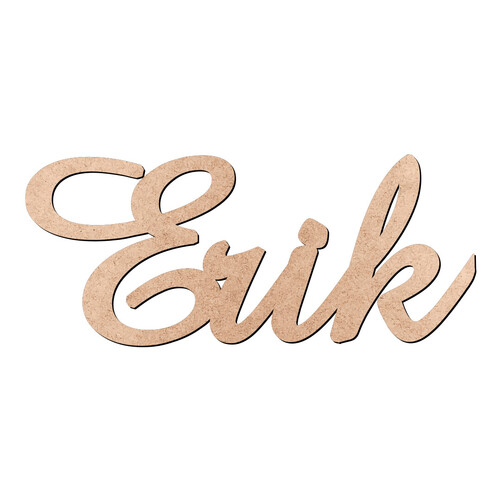 Recorte Erik Amaze / MDF 3mm