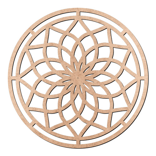 Recorte Mandala Filtro / MDF 3mm