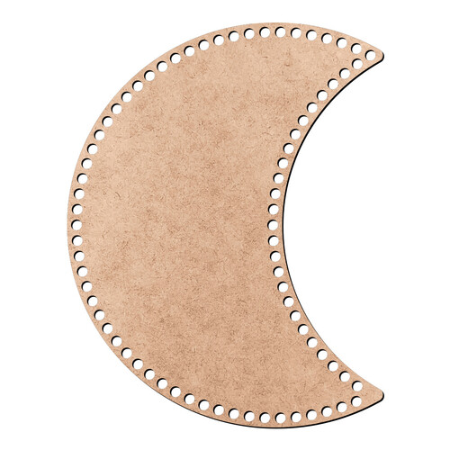 Recorte Base Lua Crochê 30 cm / MDF 3mm