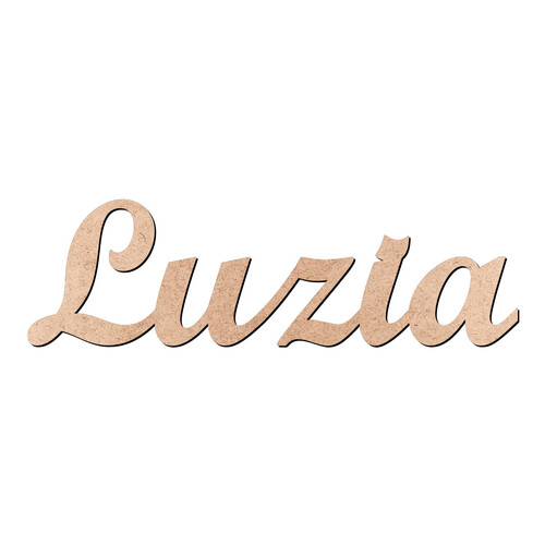 Recorte Luzia Script Mt Std / MDF 3mm