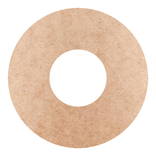 Recorte Moldura Circular 37 cm Borda 11 cm / MDF 3mm