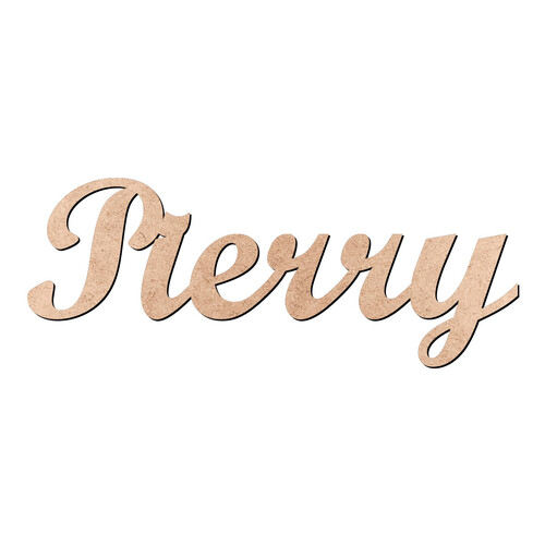 Recorte Pierry Script Mt Std / MDF 3mm
