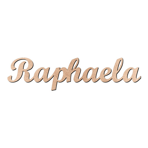 Recorte Raphaela Script Mt Std / MDF 3mm