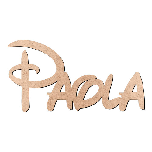 Recorte Paola Disney / MDF 3mm