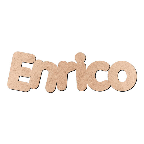Recorte Enrico Porkys / MDF 3mm