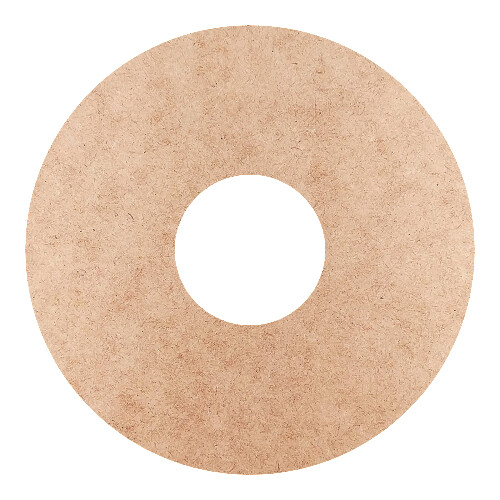 Recorte Moldura Circular 24 cm Borda 8 cm / MDF 3mm
