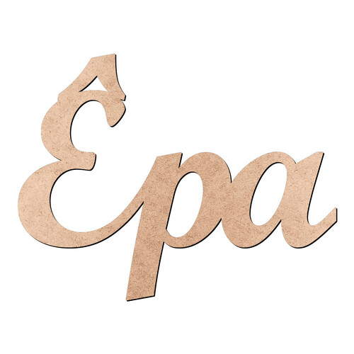 Recorte Êpa Script Mt Std / MDF 3mm