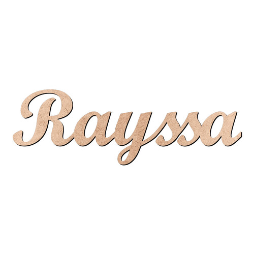 Recorte Rayssa Script Mt Std / MDF 3mm