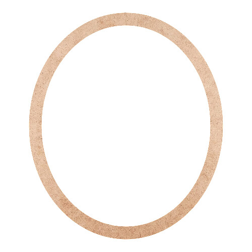 Recorte Moldura Arr 35 x 30 cm Borda 2 cm / MDF 3mm