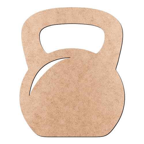 Recorte Kettlebell  / MDF 3mm